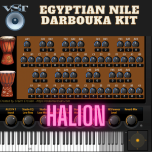 Egyptian Nile Darbouka Kit - Halion